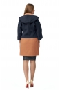 Женское пальто из текстиля с воротником 8002900-3