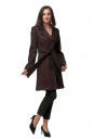 Женское пальто из текстиля с воротником 8012102