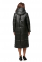 Женское кожаное пальто из натуральной кожи с капюшоном 8013018-3