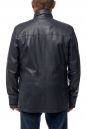 Мужская кожаная куртка из натуральной кожи с воротником 8014400-3