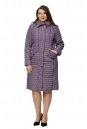 Женское пальто из текстиля с капюшоном 8015955