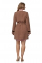 Женское пальто из текстиля без воротника 8016053-3