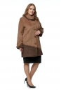 Женское пальто из текстиля с воротником 8016430-2