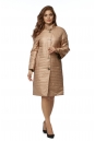 Женское пальто из текстиля с воротником 8016454