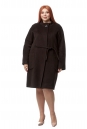 Женское пальто из текстиля с воротником 8017616-2