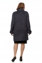 Женское пальто из текстиля с воротником 8017927-3