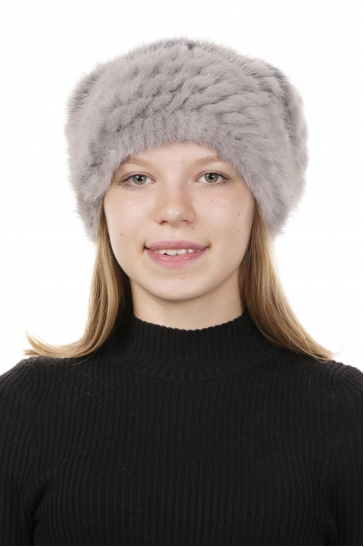 Шапка женская из норки