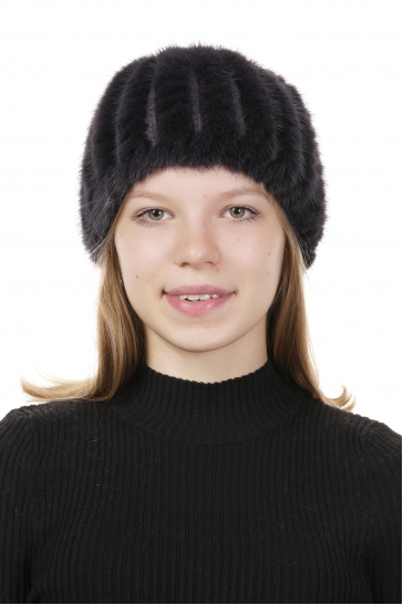 Шапка женская из норки