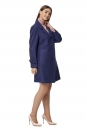 Женское пальто из текстиля с воротником 8019727