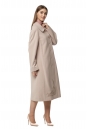 Женское пальто из текстиля с воротником 8019747-2