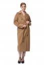 Женское пальто из текстиля с воротником 8021510