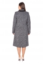 Женское пальто из текстиля с воротником 8021614-3