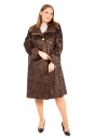 Женское пальто из текстиля с воротником 8021975-2