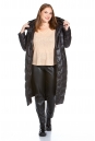 Женское пальто из текстиля с капюшоном 8022595-8
