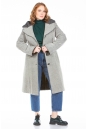 Женское пальто из текстиля с капюшоном 8022901-2