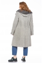 Женское пальто из текстиля с капюшоном 8022901-3