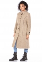 Женское пальто из текстиля с воротником 8022974-3