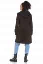 Женское пальто из текстиля с капюшоном 8023187-3