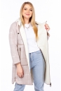 Женское пальто из текстиля с капюшоном 8023523-12